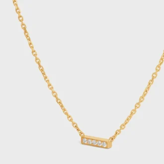 Collana CELINE Line in oro giallo e diamanti