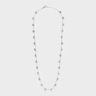 Collana Etoile CELINE Multi Stars in oro bianco e diamanti