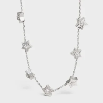 Collana Etoile CELINE Multi Stars in oro bianco e diamanti