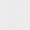 Collana Les Perles CELINE in perle di resina e ottone con finitura dorata Collana Les Perles CELINE in perle di resina e ottone con finitura dorata
