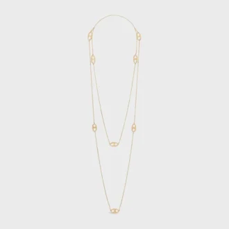 Collana lunga Maillon Triomphe in oro giallo