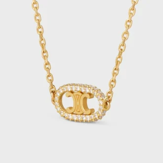 Collana Maillon Triomphe in oro giallo e diamanti
