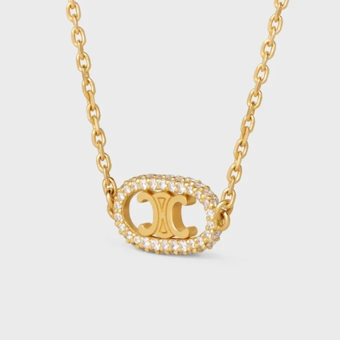 Collana Maillon Triomphe in oro giallo e diamanti Collana Maillon Triomphe in oro giallo e diamanti