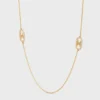 Collana Sautoir Maillon Triomphe in oro giallo e diamanti Collana Sautoir Maillon Triomphe in oro giallo e diamanti