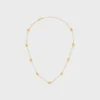 Collana Triomphe Mini Triomphe in ottone con finitura dorata Collana Triomphe Mini Triomphe in ottone con finitura dorata