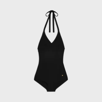 Costume da bagno a balconcino in jersey opaco