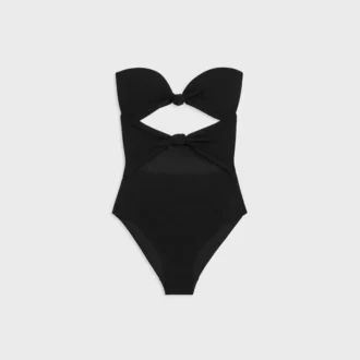 Costume da bagno Triomphe con fiocchi in jersey opaco