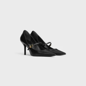 Décolleté con cinturini CELINE Judy in pelle di vitello