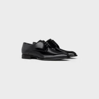 Derby CELINE Tuxedo in pelle di toro lucida