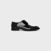 Derby CELINE Tuxedo in pelle di vitello verniciata Derby CELINE Tuxedo in pelle di vitello verniciata