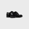 Derby CELINE Tuxedo in pelle di vitello verniciata Derby CELINE Tuxedo in pelle di vitello verniciata