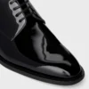 Derby CELINE Tuxedo in pelle di vitello verniciata Derby CELINE Tuxedo in pelle di vitello verniciata