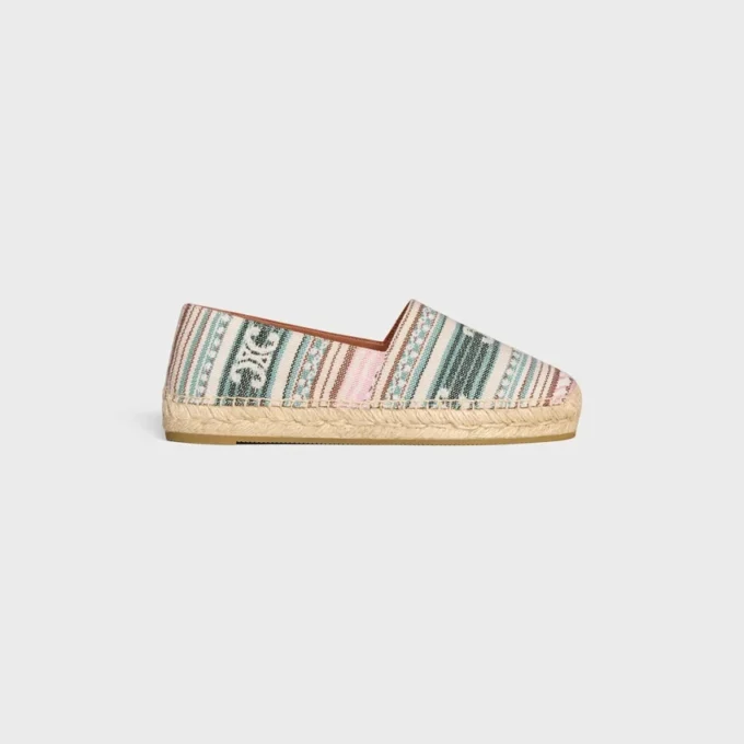 Espadrillas CELINE in tessuto jacquard Triomphe Espadrillas CELINE in tessuto jacquard Triomphe