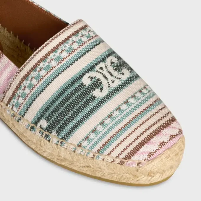 Espadrillas CELINE in tessuto jacquard Triomphe Espadrillas CELINE in tessuto jacquard Triomphe
