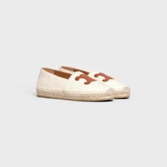 Espadrillas CELINE in tweed e pelle di vitello