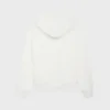 Felpa con cappuccio CELINE in cotone felpato