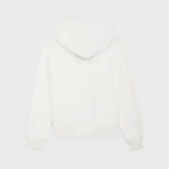 Felpa con cappuccio CELINE in cotone felpato