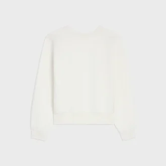 Felpa oversize in felpa di cotone