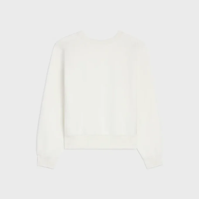 Felpa oversize in felpa di cotone