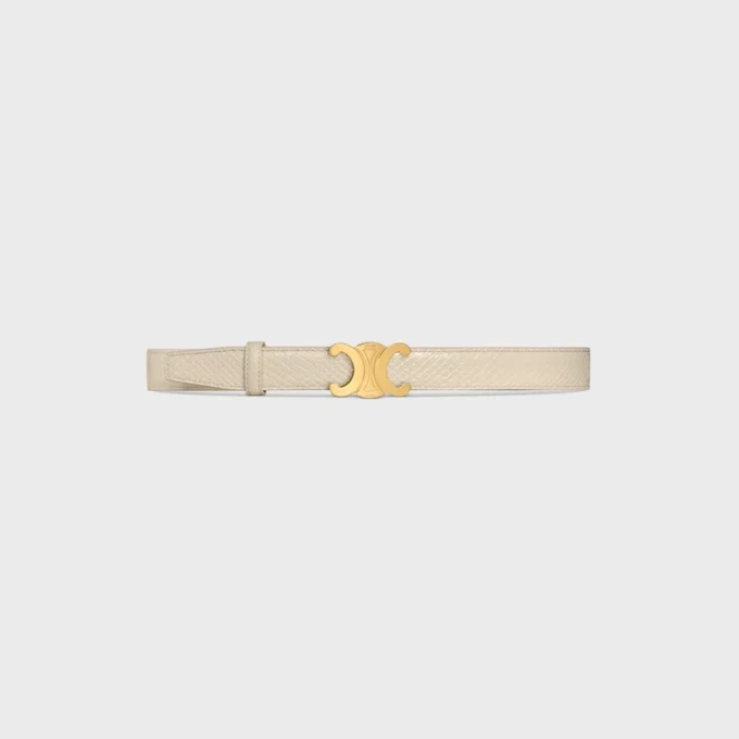 Fibbia Triomphe e cinturino reversibile 25 mm