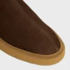 Flow – Stivale con cerniera in pelle di agnello scamosciata elasticizzata Flow – Stivale con cerniera in pelle di agnello scamosciata elasticizzata