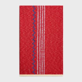 Fouta in cotone ricamato