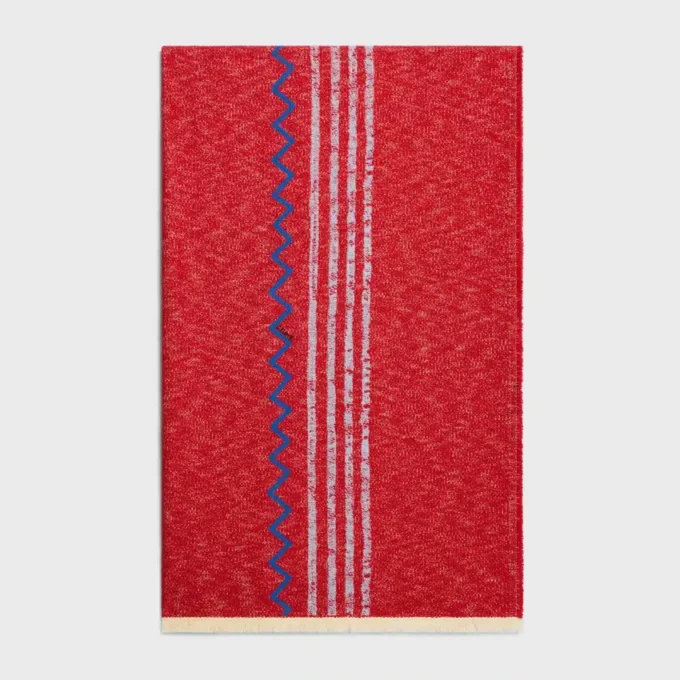 Fouta in cotone ricamato