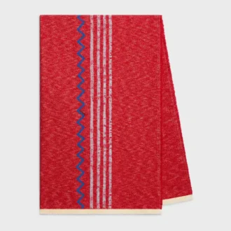 Fouta in cotone ricamato