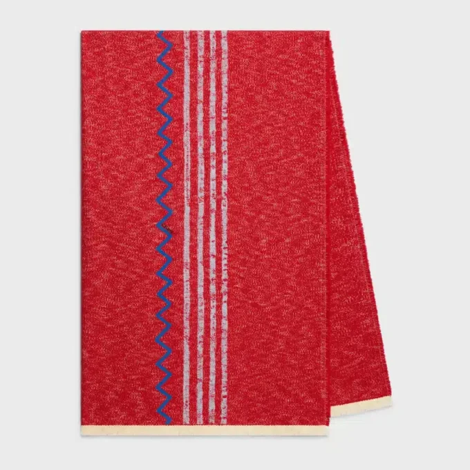 Fouta in cotone ricamato