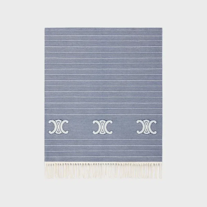 Fouta Triomphe in cotone a righe