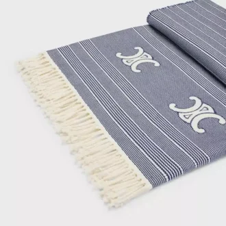 Fouta Triomphe in cotone a righe