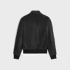 Giacca blouson con zip in morbida pelle di agnello Giacca blouson con zip in morbida pelle di agnello