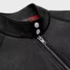 Giacca blouson con zip in morbida pelle di agnello Giacca blouson con zip in morbida pelle di agnello