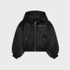Giacca bomber in raso di cotone