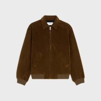 Giacca bomber in velluto a coste