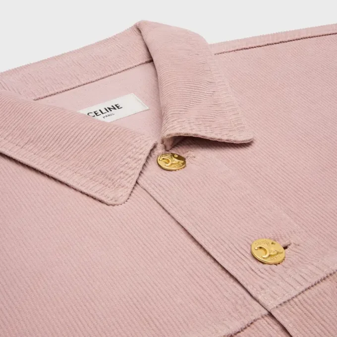Giacca Car Coat in velluto a coste