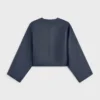 Giacca cardigan in pelle di agnello Giacca cardigan in pelle di agnello
