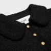 Giacca Chasseur in cashmere bouclé intrecciato Giacca Chasseur in cashmere bouclé intrecciato