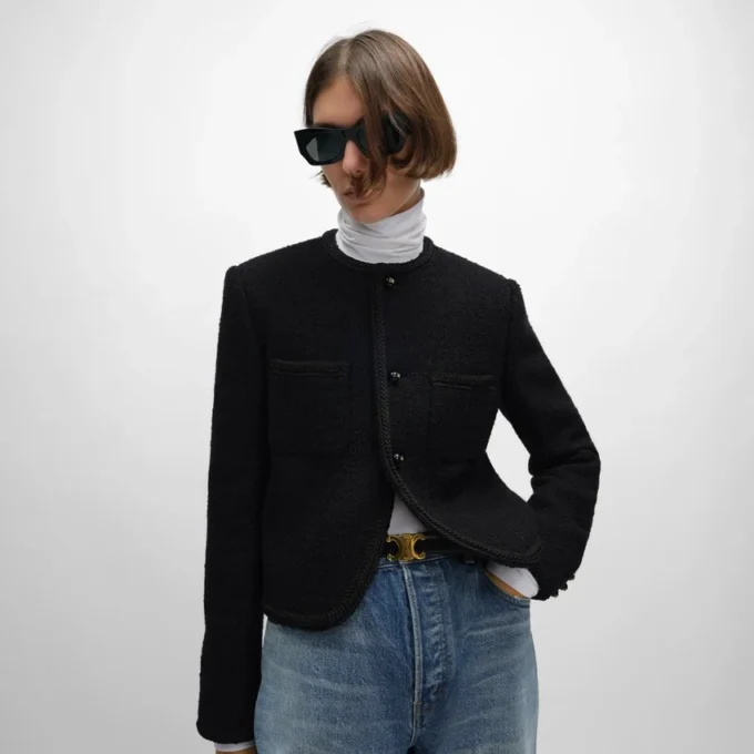 Giacca Chasseur in lana Natta Giacca Chasseur in lana Natta