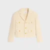 Giacca Chasseur in tweed di lana e mohair
