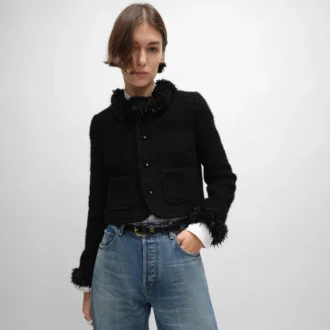 Giacca Chelsea in cashmere e lana Natta