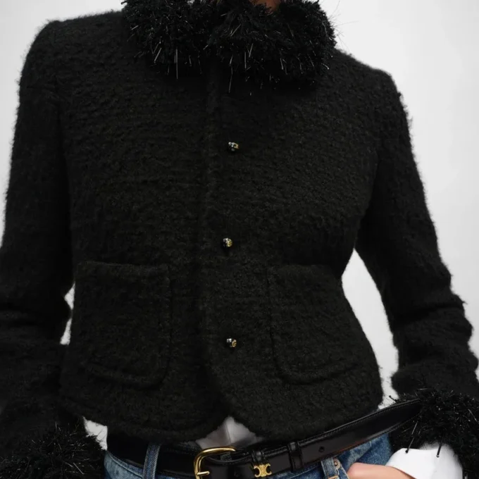 Giacca Chelsea in cashmere e lana Natta Giacca Chelsea in cashmere e lana Natta