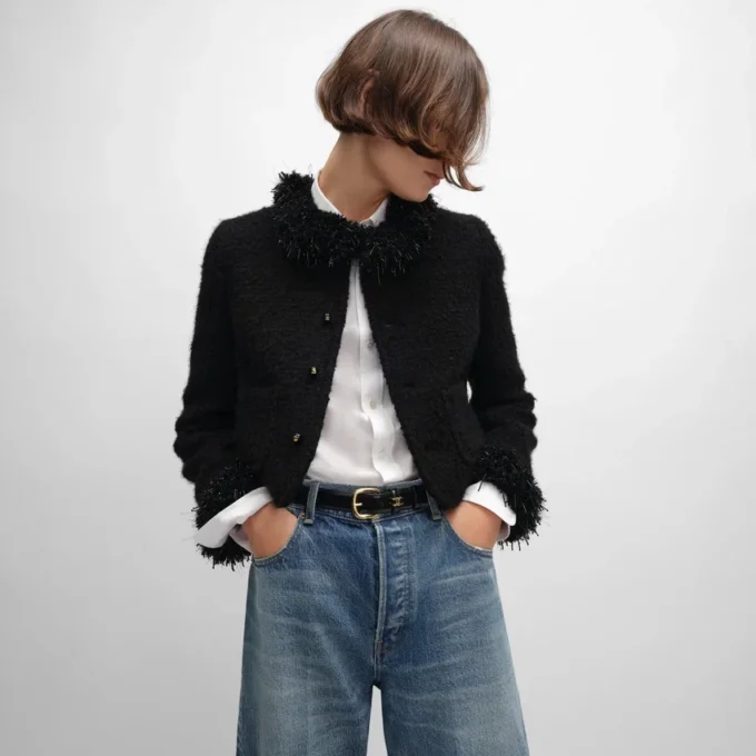 Giacca Chelsea in cashmere e lana Natta Giacca Chelsea in cashmere e lana Natta