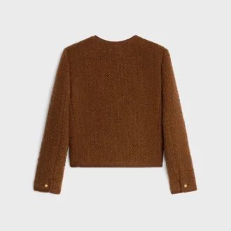 Giacca Chelsea in tweed di lana e mohair