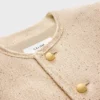 Giacca Chelsea in tweed di seta con paillettes