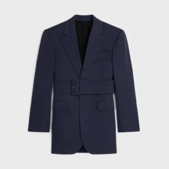 Giacca Colonne in lana Grain De Poudre