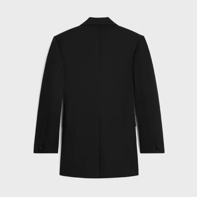 Giacca Colonne Tux in gabardine di lana e mohair Giacca Colonne Tux in gabardine di lana e mohair