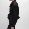 Giacca con peplo in gabardine di lana Giacca con peplo in gabardine di lana