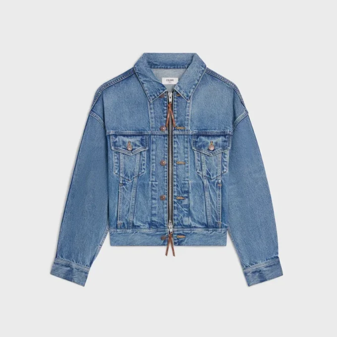 Giacca da camionista in denim