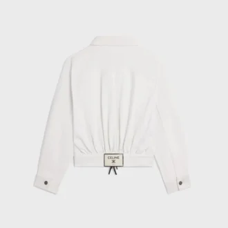 Giacca da camionista in denim di cotone